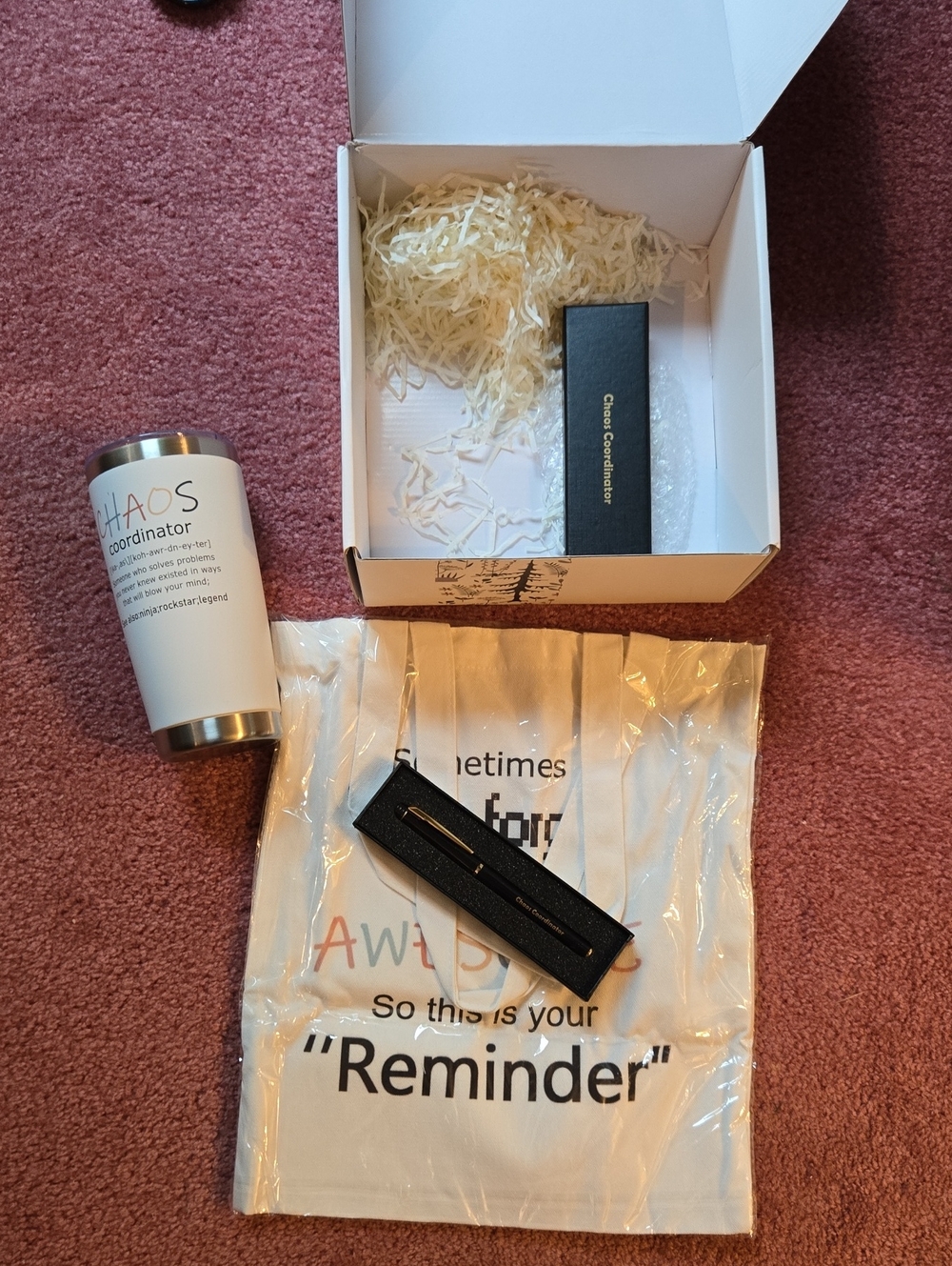 Chaos Coordinator Gift Set.